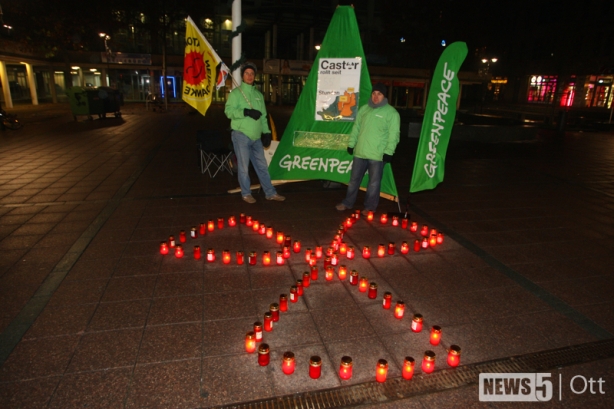 Greenpeace-Aktivisten in Fulda